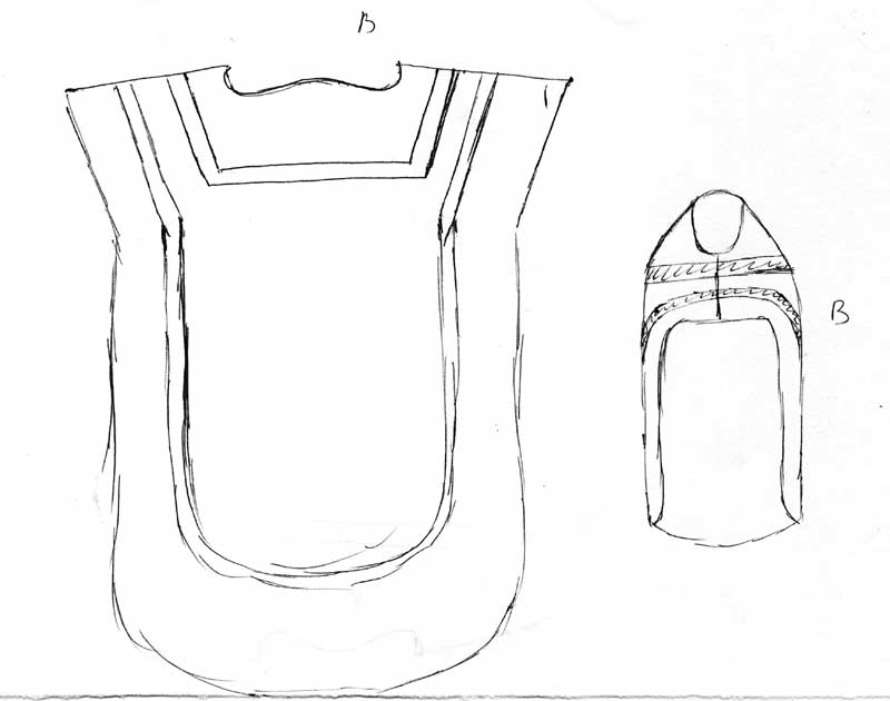 Шьём фелонь и всё, к ней прилагающееся :  - Схема выкройки 2.jpg