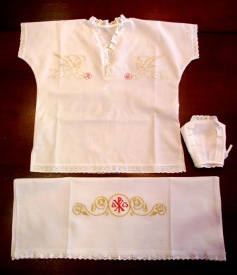 Вышивка икон, церковных облачений и пр. - . набор для мальчика до 2 лет.JPG