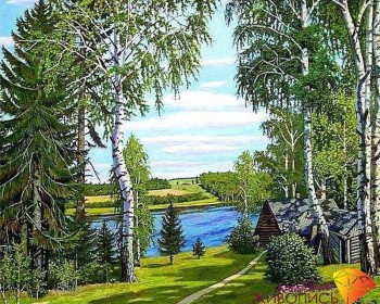 Рукодельные флудилки - domik-y-rechki-sp-1241-kartina-strazami.jpg