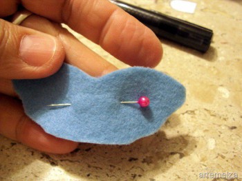 Фетр и все из него. Делимся идеями и их воплощением - снежинки 8.jpg