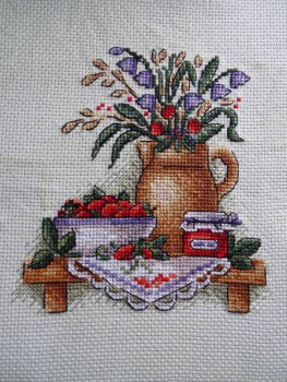 вышивка, ждущая своей очереди