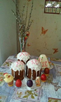 Куличи Выпекаем, украшаем, на стол подаем  - 20170415_160120-1.jpg