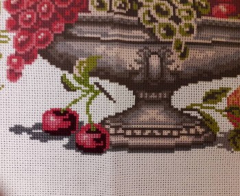 поближе вышитая часть