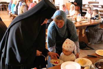 И такая заботливая всегда была....