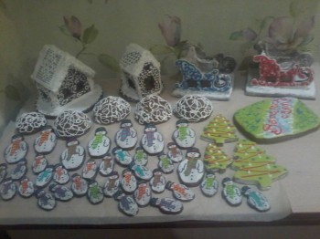 Пряники: роспись имбирных пряников и рецепты. - 20171217_174835.jpg