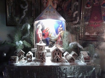 Пряничная деревня на прошлое рождество.
