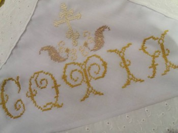 Крестильная одежда. - крыжма1.1.jpg