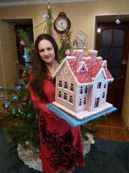 Пряники: роспись имбирных пряников и рецепты. - особняк15.jpg