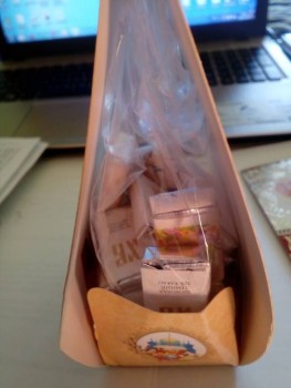 Внутри шоколадки