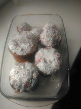 Куличи Выпекаем, украшаем, на стол подаем  - cGVUvGiz6sE.jpg