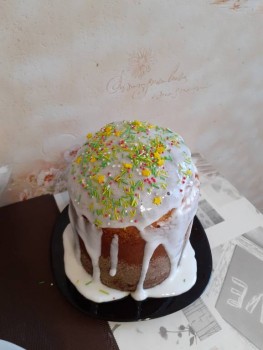 Куличи Выпекаем, украшаем, на стол подаем  - 20200417_165357.jpg