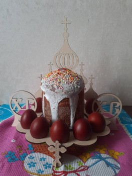 Куличи Выпекаем, украшаем, на стол подаем  - 20200419_084614.jpg