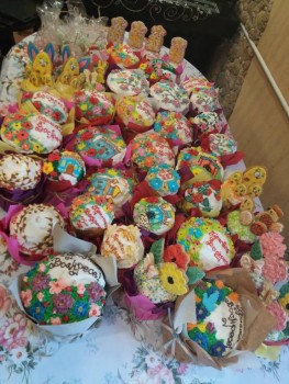 Куличи Выпекаем, украшаем, на стол подаем  - 20200418_110058.jpg