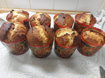 Куличи Выпекаем, украшаем, на стол подаем  - 20200508_211459.jpg