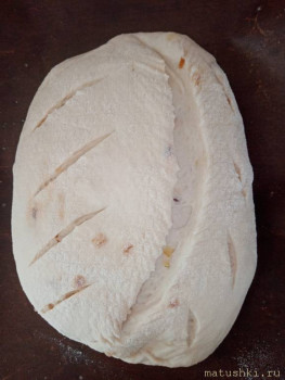 В процессе работы. Надрезы.