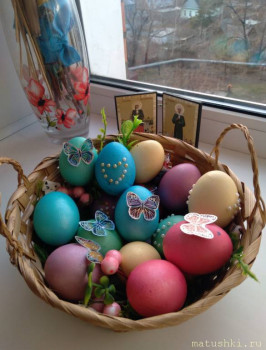 Пасхальные яйца Красим, украшаем, расписываем  - 20220422_194046.jpg