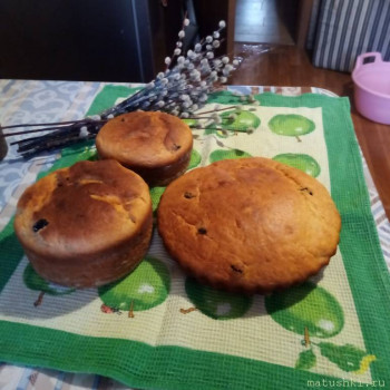 Куличи Выпекаем, украшаем, на стол подаем  - P_20230411_164037.jpg