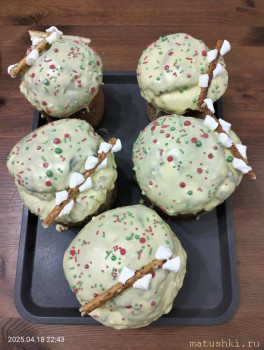Куличи Выпекаем, украшаем, на стол подаем  - IMG20250418224318.jpg