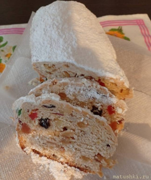 Рождественский штоллен. Печем вместе:  - штоллен.jpg