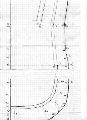 Шьём фелонь и всё, к ней прилагающееся :  - Фелонь увеличение длины.jpg