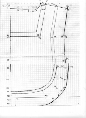 Шьём фелонь и всё, к ней прилагающееся :  - Фелонь уменьшение длины.jpg