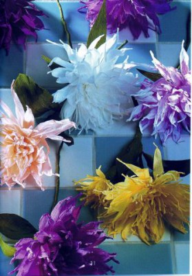 Цветы из декоративной бумаги - георгины.jpg