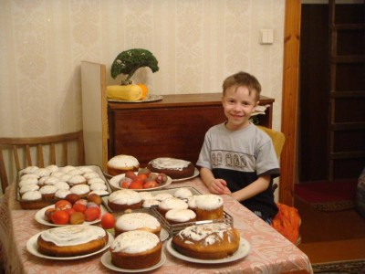 Куличи Выпекаем, украшаем, на стол подаем  - DSC09683.JPG