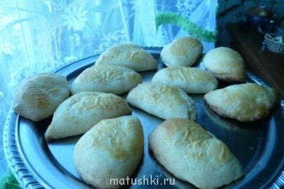 Творожная и сырная выпечка творог, сыр в тесте или начинке  - P1070697.JPG