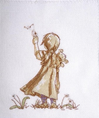 Вышивка крестиком 2  - одуванчик.JPG