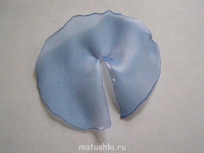 обжигаем краешки над огнём