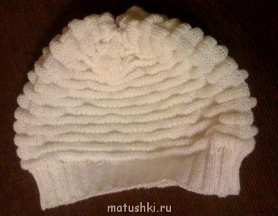 Машинное вязание - берет.jpg