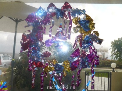 Подготовка к Рождеству Христову - рождественский веночек на окно.jpg