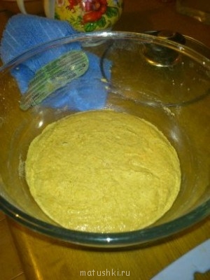 Домашний хлеб из духовки  - Прошли сутки, вид сверху.jpg