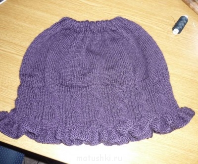 Вязание спицами - юбка.JPG