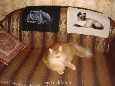 Вышивка крестиком 3  - три кота.jpg