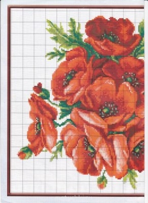 Полезные ссылки для вышивальщиц. Схемки - Изображение 001.jpg