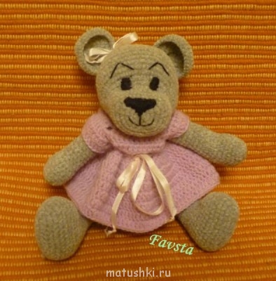 Амигуруми или вязанные игрушки - Мишка_маша.JPG