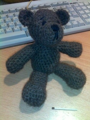 Амигуруми или вязанные игрушки - Мишка косолапый.jpg