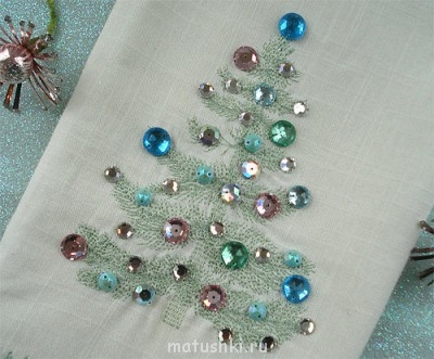 Полезные ссылки для вышивальщиц. Схемки - елка6.jpg