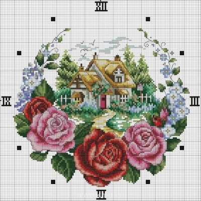 Ч А С Ы вышитые и вязаные. - 10.jpg