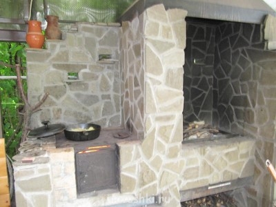 мангал и плита