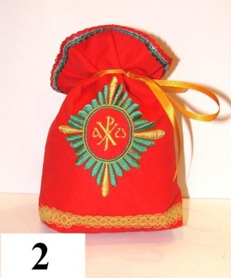 Вышивка икон, церковных облачений и пр. - Мешочек Рождественский (6).JPG