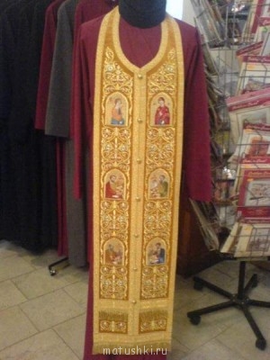 Вышивка икон, церковных облачений и пр. - епитрахиль-1.jpg