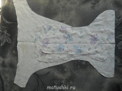 Укладываем слои ровно по центру