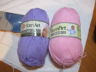 Вяжу вот такими нитками