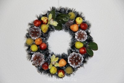 Подготовка к Рождеству Христову - novogodnij-venok-15.jpg