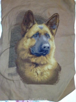 это подарок Рижским кинологам...работа правда сестры...
