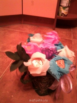 Конфетные букеты: обещанный мастер-класс по тюльпанам, стр 3 - Фото0954.jpg