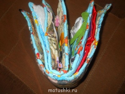 сшить решила так, думала проще будет, однако, пришлось убавлять внутренние странички и прибавлть к обложке.