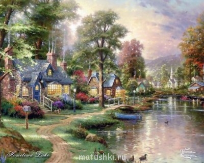 Изобразительное искусство - Thomas Kinkade (46).jpg